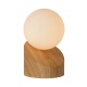 Lucide Len lampka stołowa G9 45561/01/72 w kolorze jasnego drewna