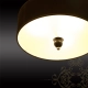 Nero lampa sufitowa E27 czarna 1599X 470H250 92 Sinus