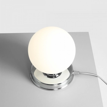 Ball Small lampka stołowa E14 1076B4_S chrom Aldex