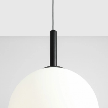 Bosso Ø500 lampa wisząca E27 1087XXL1 czarna