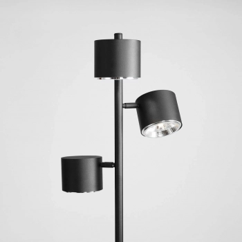 Bot lampa podłogowa GU10 AR111 1047A czarna