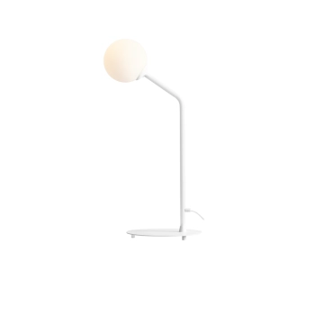 Pure lampka stołowa E14 1064B biała Aldex
