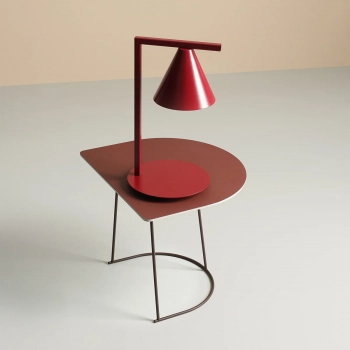 Form Red Wine lampka stołowa E14 1108B15 czerwona