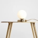 Ball Small lampka stołowa E14 1076B30_S złota Aldex