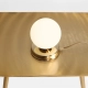 Ball Small lampka stołowa E14 1076B30_S złota