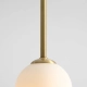 Pine 1 Medium Brass lampa sufitowa E14 1080PL_G40_M mosiądz