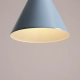 Form Dusty Blue lampa podłogowa E27 1108A16 niebieska