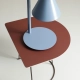 Form Dusty Blue lampka stołowa E14 1108B16 niebieska