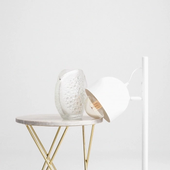 Beryl Table White lampka stołowa 1xE27 976B biała