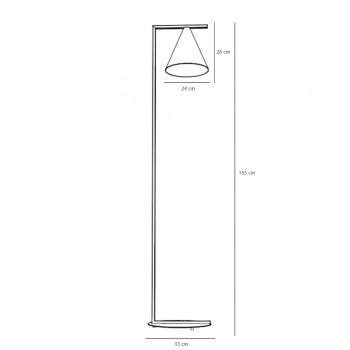 Form Floor Beige lampa podłogowa 1xE27 1108A17 beżowa