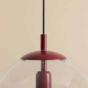 Globe Red Wine lampa wisząca 1xE27 562G15 czerwone wino