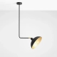 Espace Black lampa sufitowa 1xE27 1036G1 czarna Aldex