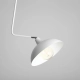 Espace White lampa sufitowa 1xE27 1036G biała