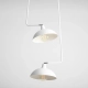 Espace Long White lampa sufitowa 1xE27 1036G_L biała