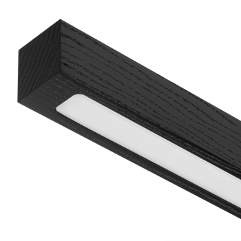 Nerwa lampa wisząca LED 21W 2200lm 2900K czarna L115KB-3K-SCHWARZ