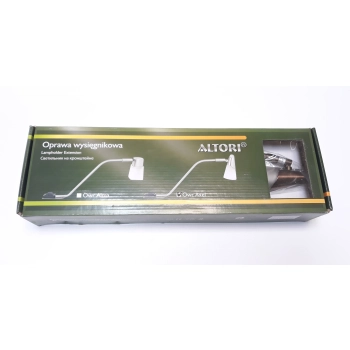 Oprawa meblowa nadszafkowa wysięgnikowa Axel 230V G9 patyna