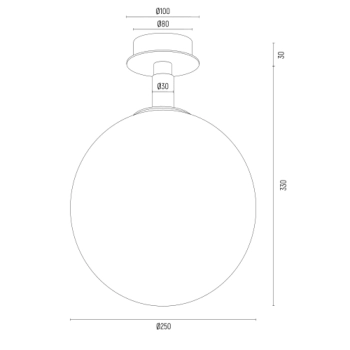 Paloma lampa sufitowa 1xE27 8511