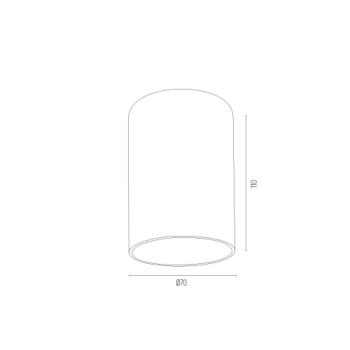 Tyber lampa sufitowa 1xE27 3108