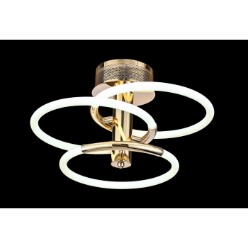 Selvini 3L Gold lampa sufitowa LED 35W 2800lm 3000K złota Auhilon