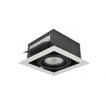 Nova 1 ES111 lampa sufitowa biała czarna + LED GRATIS