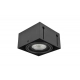 Nova Gips 1 ES111 lampa sufitowa czarna + LED GRATIS
