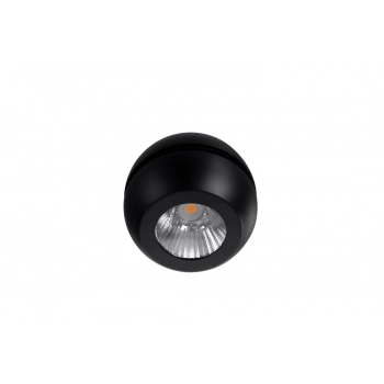 Ojos BK LED 9W 700lm lampa sufitowa czarna Azzardo