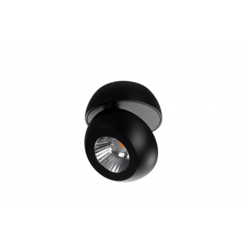 Ojos BK LED 9W 700lm lampa sufitowa czarna Azzardo