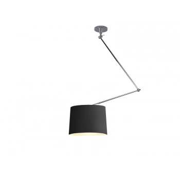 Adam S Black lampa sufitowa E27 MD2299-S BK Azzardo