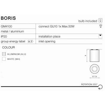 Boris White GM4108 WH