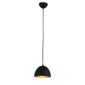 Modena 18 lampa wisząca E27 FB6838-18 czarna/złota + LED GRATIS