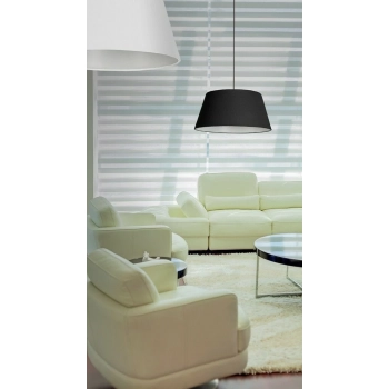 Olav  lampa wisząca 1xE27 40W PL15031 BK + LED GRATIS