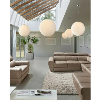 White Ball 20 lampa wisząca 1xE27 40W FLWB20WH