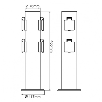 Dody lampa podłogowa IP44  96448A06