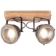 Carmen Wood lampa sufitowa 2xGU10 72029/84 Brilliant