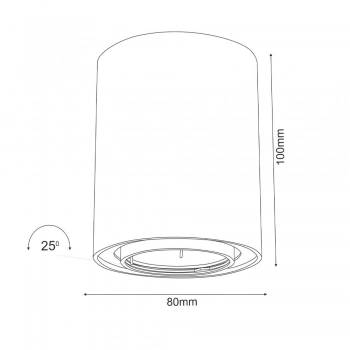 Point H 80 move lampa sufitowa 1xGU10 czarna