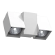 Cube 2 lampa sufitowa 1xGU10 biała 2295 Brosline