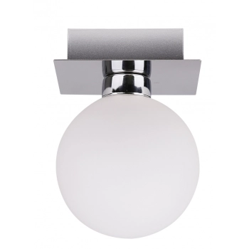 Oden lampa sufitowa 1xG9 chrom klosz biały 91-03195 Candellux