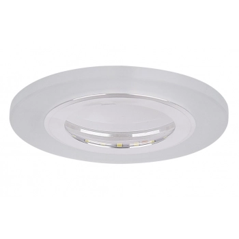 SSP-27 AL/FR lampa sufitowa 2xLED 2x5W 580lm 4000K srebrny klosz mrożony 2203140 Candellux