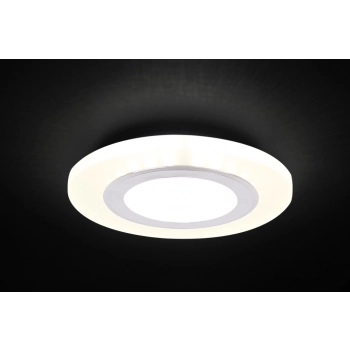 SSP-27 AL/FR lampa sufitowa 2xLED 2x5W 580lm 4000K srebrny klosz mrożony 2203140