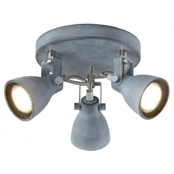 Ash lampa sufitowa plafon GU10 szary mat 98-64325 Candellux