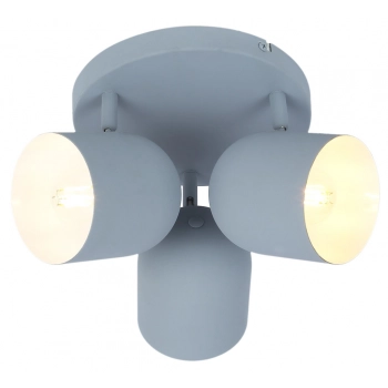 Azuro lampa sufitowa plafon E27 szary mat 98-63236 Candellux