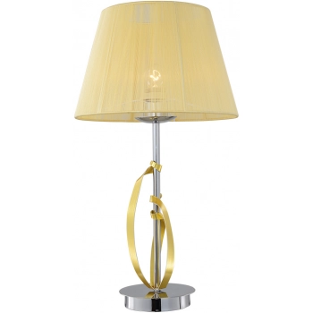 Diva lampa gabinetowa E27 chrom, złoty 41-55071 Candellux
