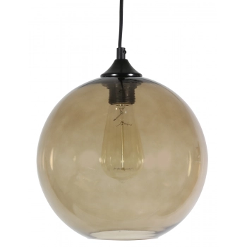 Edison lampa wisząca 25 E27 brązowy, żarówka 31-28259 Candellux