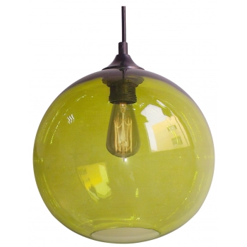 Edison lampa wisząca 25 E27 zielony, żarówka 31-29546 Candellux