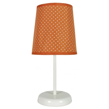 Gala lampa E14 pomarańczowa w kropki 41-98286 Candellux