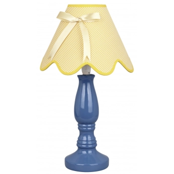 Lola lampa gabinetowa E14 niebiesko żółta 41-63472 Candellux