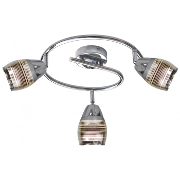 Milton lampa sufitowa spirala E14 LED chrom 93-61300 Candellux