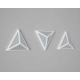 Cleoni Serisa 285 A2 kinkiet LED 15W 1455lm 3000K/4000K 1404/A2/W19 biały, czarny, srebrny lub grafitowy