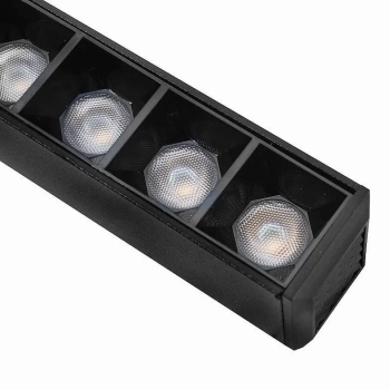 Lampa LED do szyn magnetycznych 48V 24W 1920lm 3000K DDCX-GS24-436 - TYP A