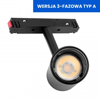 Lampa LED do szyn magnetycznych 48V 7W 560lm 3000K DDCX-B07 - TYP A 905-uniw DomenoLED